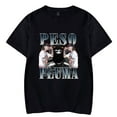 thumbnail image 1 of Peso Pluma Merch Rapper HipHop T-shirt Doble P Tour Tee Women Men Summer Short Sleeve Streetwear, 1 of 4