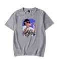 thumbnail image 1 of Peso Pluma Merch Short Sleeve T-Shirt For Women/Men Print Logo Casuals O-neck Tshirt Streetwear Tee Top, 1 of 3