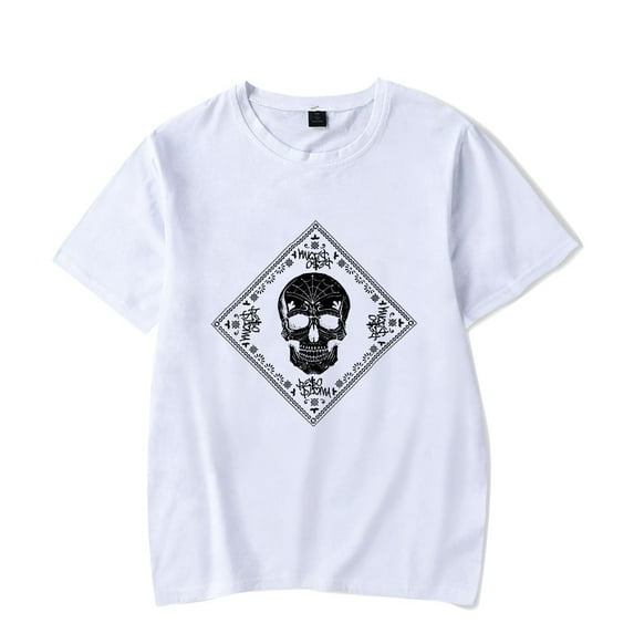 Peso Pluma Merch Skeleton Tee Rapper Merch Vintage T-Shirt Short Sleeve T Shirt Men Women Top Tshirt