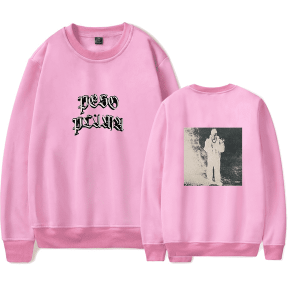 Peso Pluma Merch Sweatshirt ÉXODO Tour 2024 Album Cover Casual Long Sleeve Hoodie Men Women Crewneck Rapper Sweatshirts