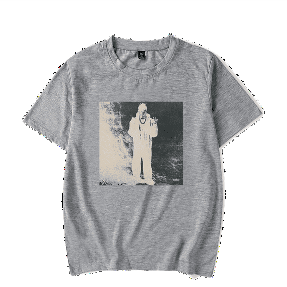 Peso Pluma Merch T-Shirt ÉXODO Album Cover Casual Classic Rapper Fashion T Shirts Summer Tees Fans Men Women Short Sleeve