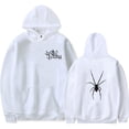 thumbnail image 1 of Peso Pluma Rapper HipHop Merch Double P Spider Hoodie Women Men Rapper Long Sleeve Pullover, 1 of 3