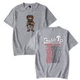 thumbnail image 1 of Peso Pluma Rapper HipHop Merch Double P T-shirt Women Men Summer Crewneck Short Sleeve Tee Streetwear, 1 of 5