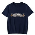 thumbnail image 1 of Peso Pluma Rapper HipHop Merch QUEMA T-shirt Women Men Crewneck Short Sleeve Casual Tee, 1 of 4
