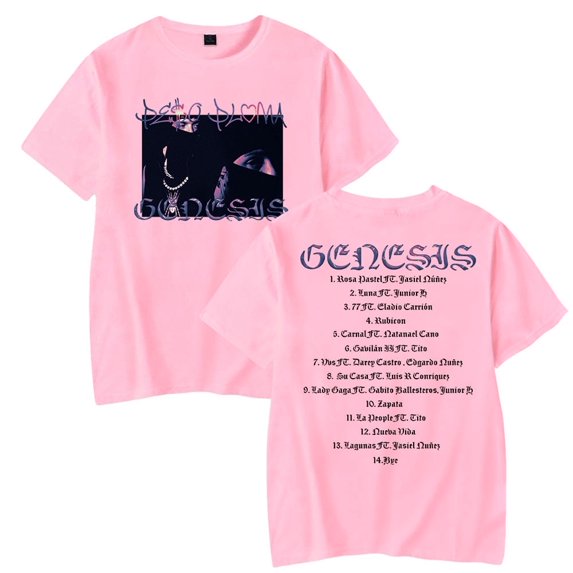 Peso Pluma Rapper HipHop Merch Summer T-shirt Men Women Crewneck Fashion Casual top