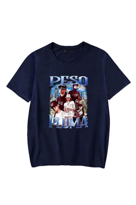 Peso Pluma Short Sleeve T-shirts Hipster Fashion Women Man Tee Shirt Unisex Musician Streetwear