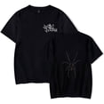 thumbnail image 1 of Peso Pluma T-shirt Rap Hip Hop Double P Spider T-shirt Men Women Crewneck Fashion Casual Summer top, 1 of 5