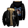 thumbnail image 1 of Peso Pluma Zipper Hoodies Sweatshirts Man Women Harajuku Streetwear Parkas Musician Trend Retro, 1 of 2