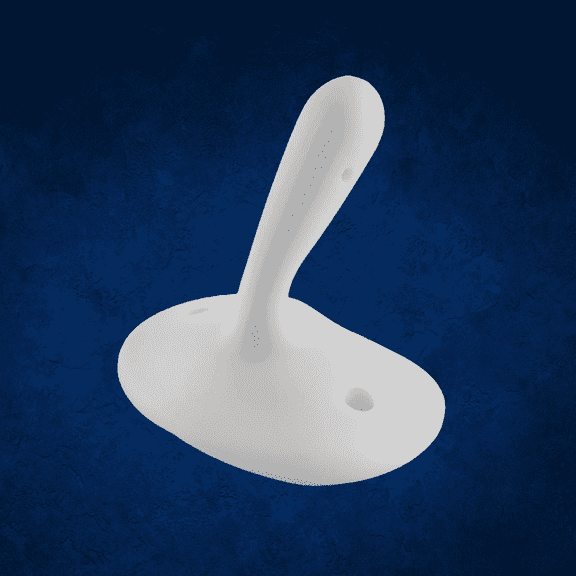 Pessary Flexi-Shelf Bioteque America Soft Flexible Gelhorn #12 (76 mm)