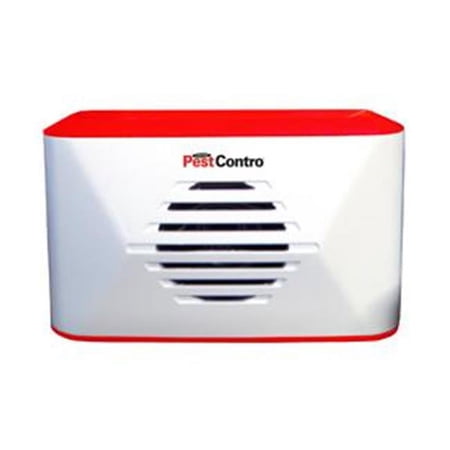 Pest Contro Battery Operated Portable Ultrasonic Rodent Repeller with LED Power Indicator Light & Audible Test Button