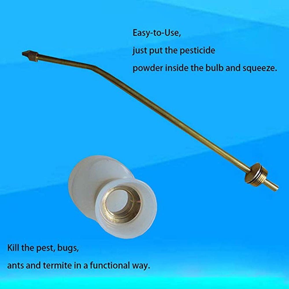 Pest Control Bulb Duster Sprayer Pesticide Diatomaceous Earth Powder