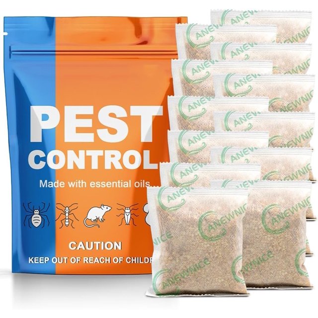 Pest Control Pouches,Mouse Repellents, Rodent Repellent Indoor/Outdoor