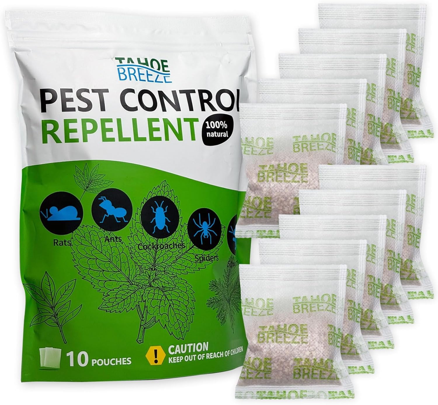 Pest Control Pouches, Rodent lent, Mouse lent, Peppermint Oil to Ants