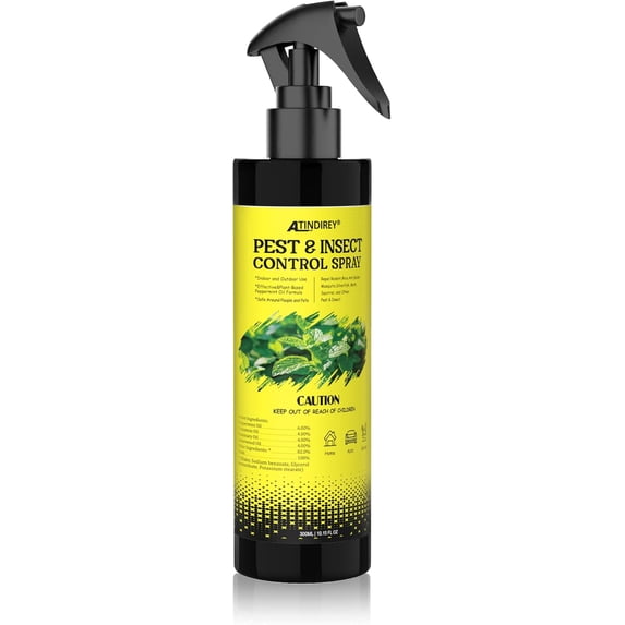 Pest & Insect Control Spray,Spider lent Indoor Spray - Ant & Silverfish lent Indoor | Plant-Based Odor-Neutral Formula for Pet-Safe Indoor/Outdoor Insect Control