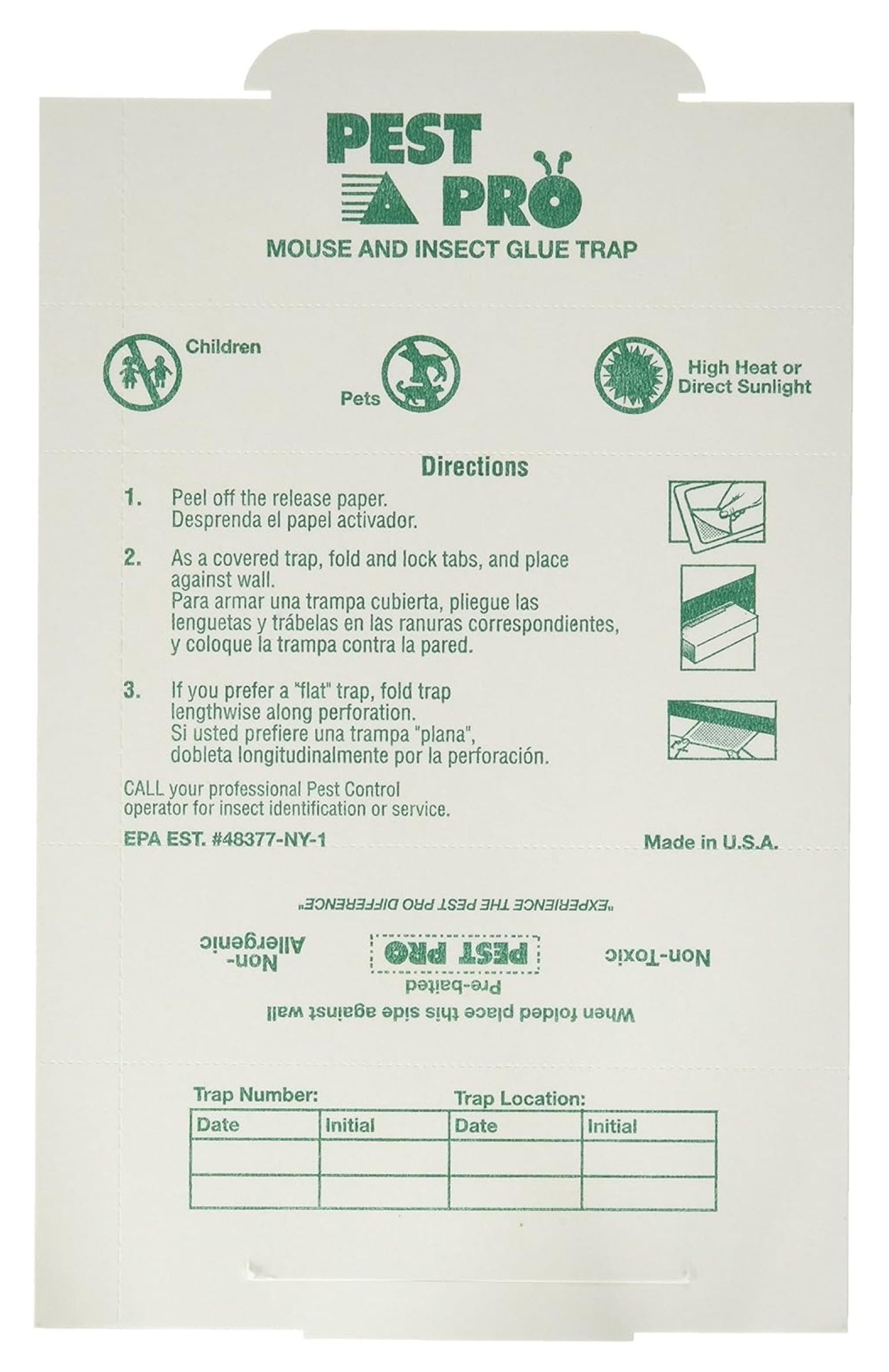 Pest Pro Mouse, Spider, Roach & Insect Glue Boards - 75 Count - Butter Scented (Non-Allergenic)