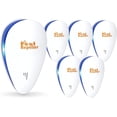 thumbnail image 1 of Pest Repeller, Ultrasonic Pest Repeller - 6 Pack, Repeller Insert,  Mosquitoes, Flies, Cockroaches, Mice, Spiders, Electronic Plug-in Rodent Repeller,  Indoor Pest Control for Home, 1 of 7