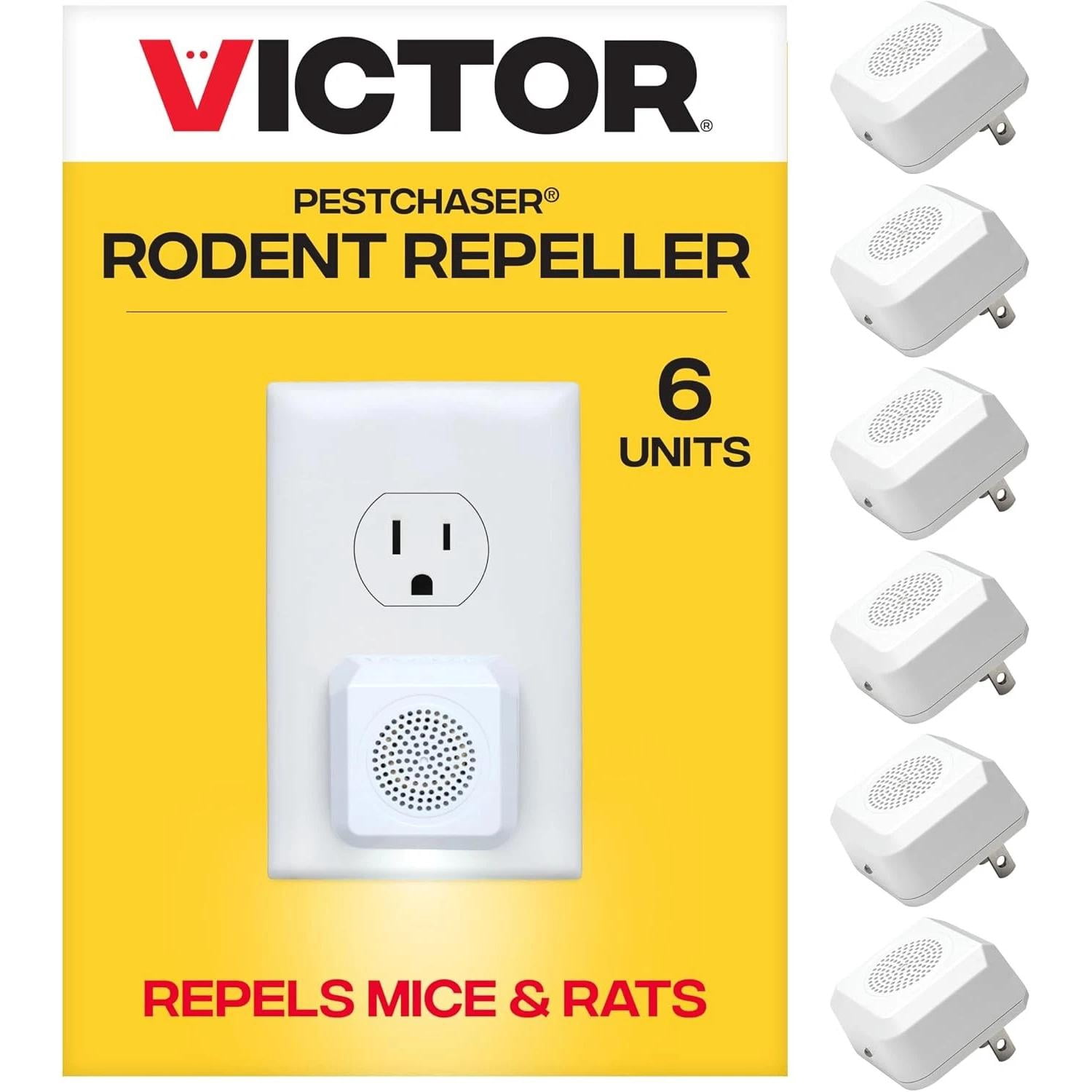 PestChaser Rodent Repellent with Nightlight - Indoor Ultrasonic ...