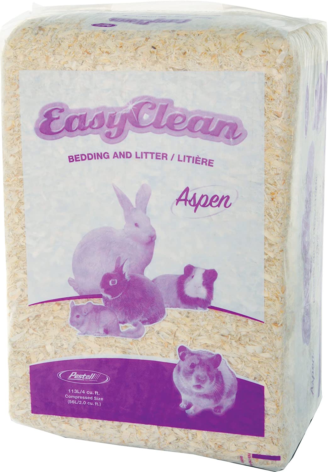 Pestell Pet Products Easy Clean Aspen Bedding, 113 Liters 9.0"L x 24.0"W x 16.0"Th - image 1 of 2