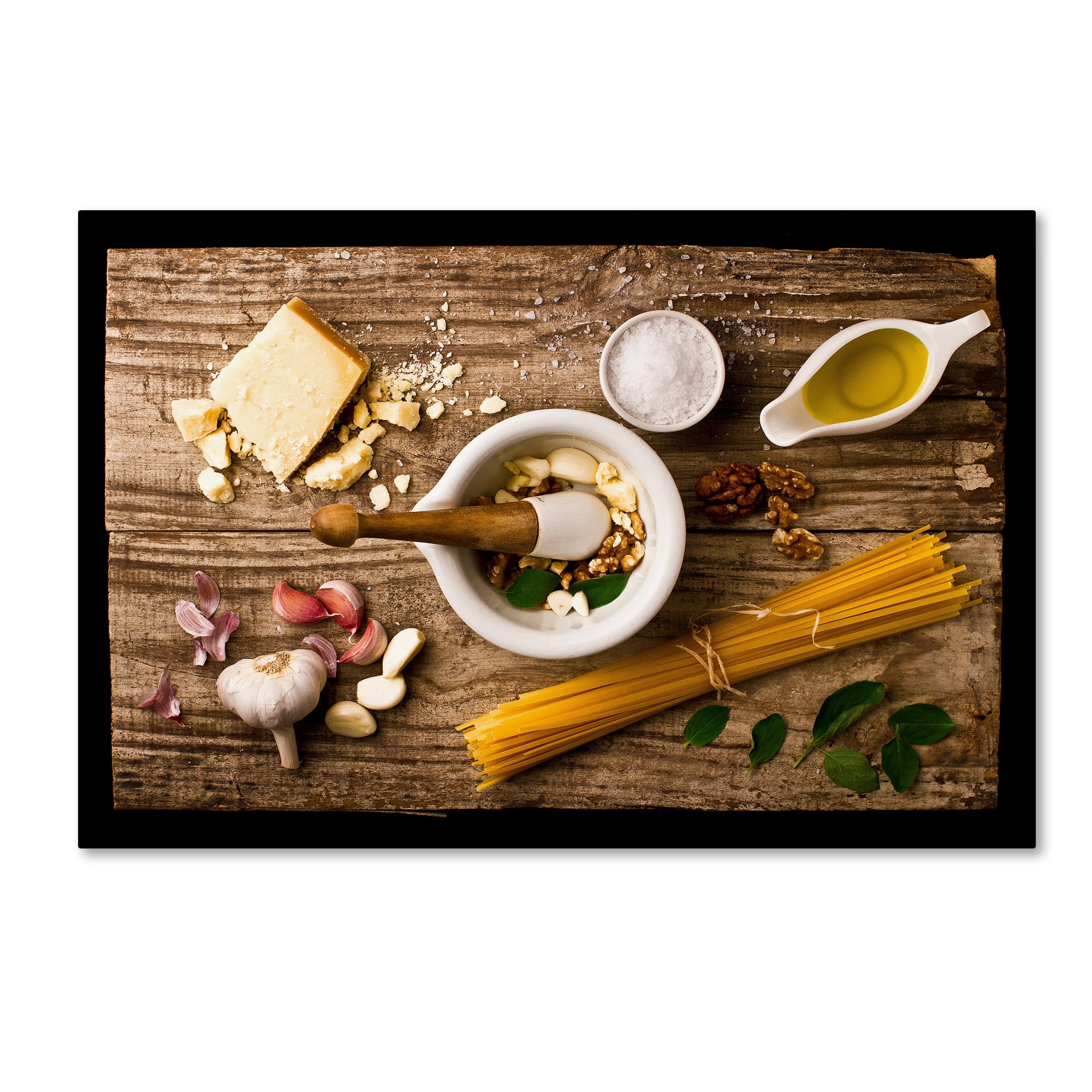 Pesto' Canvas Art by Luiz Laercio