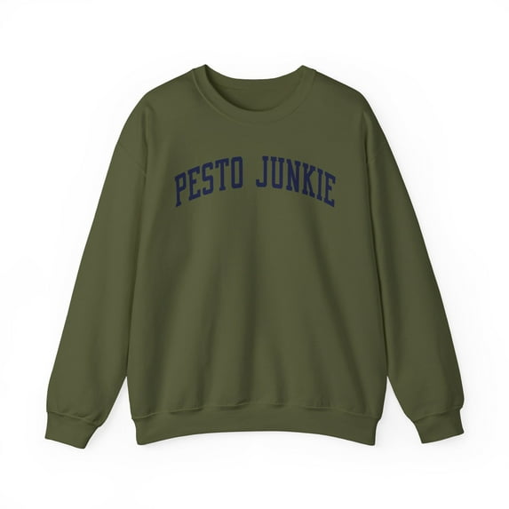 Pesto Sweatshirt Gifts Crew Neck Shirt Long Sleeve Unisex
