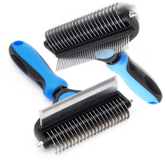 Pet 2-in-1 Grooming Detangling Comb Tools Kit