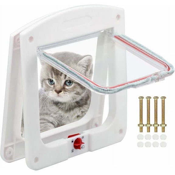 Pet Access Point, Transparent Unbreakable Flap Offers Clear Vision And Protection, Telescoping Frame Adjustability Fits A Range Of Door Thicknesses, Versatile Use For Multiple