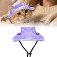 thumbnail image 1 of Pet Accessories Lightweight Sun Hat for Dogs with Wide Brim Eye and Face Outdoor Summer for, 1 of 4