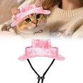 thumbnail image 1 of Pet Accessories Lightweight Sun Hat for Dogs with Wide Brim Eye and Face Outdoor Summer for, 1 of 4
