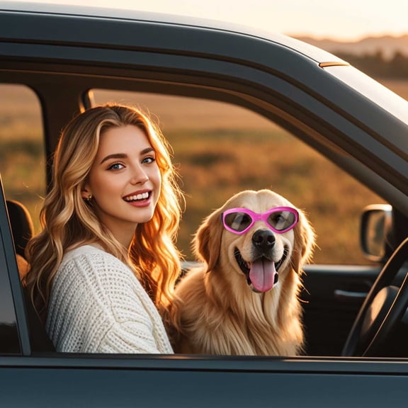 Pet Accessories Pet for dogs with adjustable strap and oval fog-free design ideal for indoor outdoor use