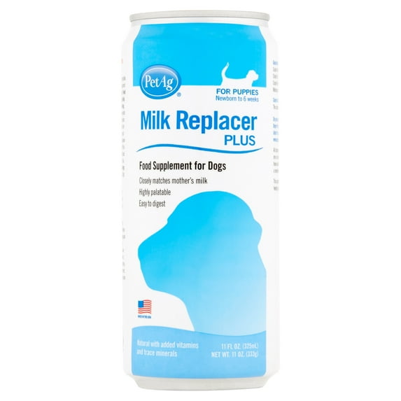 Pet-Ag Milk Replacer Plus for Newborn And Neonate Puppies, 11 oz.
