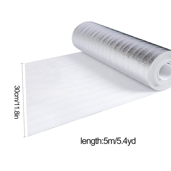 Pet Aluminized Film Radiator Reflectives Film 5M/10M Foil Thermal Insulation Films Home Thickened Thermal Insulation Films