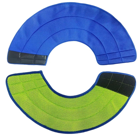Pet Anti-Bite Anti-Lick Protective Collar, Post-Surgery Recovery Collar for Cats & Dogs, Comfortable Neck Guard Collar, Blue