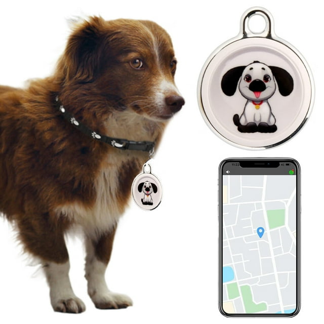 Pet Anti-Lost GPS Tracker Bluetooth-compatible Waterproof Smart Locator for Dogs