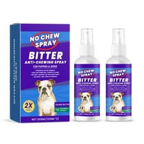 Pet Anti-bite Spray Dogs Hate Anti-lick Bitter Spray Behavior Training Dogs Deterrent Spray（120ml*2）