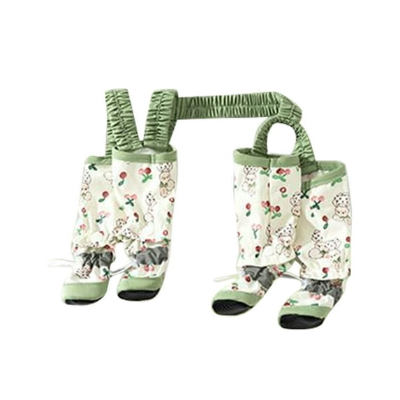 Pet AntiDust Pants, Waterproof AntiDirt Pants for Dogs, Anti-Slip Waterproof Rain Boots with Adjustable Suspender, Protector Shoes for Small & Medium Dogs Walking, Hiking