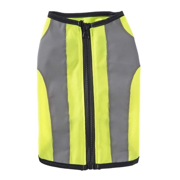 Pet Apparel for Dogs High Visibility Reflective Luminous Vest with Breathable Training Suit for Outdoor Activities Durable Polyester Construction -Focused Dog Clothing