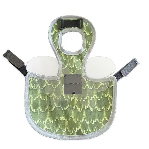 Pet Apparel Universal Waterproof and Transparent Wing Chicken Saddle/Apron-style Pet Protective Clothing for Chickens, Ducks and Geese: A Practical Warm Vest