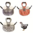 thumbnail image 1 of Pet Apparel Universal Waterproof and Transparent Wing Chicken Saddle/Apron-style Pet Protective Clothing for Chickens, Ducks and Geese: A Practical Warm Vest, 1 of 3