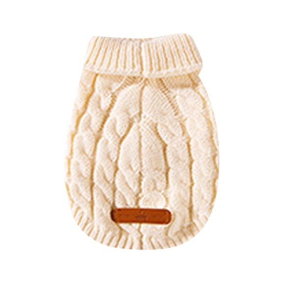 Pet Apparel for versatile Comfortable Cat and Dog Outfit Vest Jacket Coat for Small to Large Breeds Everyday Indoor Outdoor Wear Knit Material