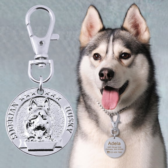 Pet Artist 3D Personalized Dog Tags Custom Name ID Tags for Labrador French Bulldog Husky