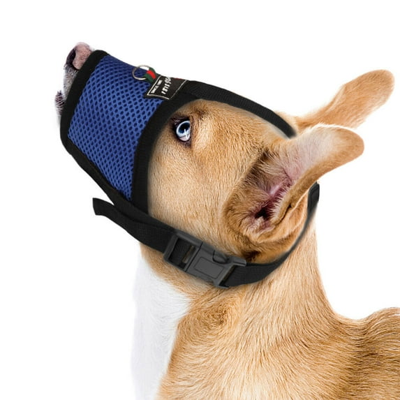 Pet Artist Adjustable Bark Bite Breathable Mesh Dog Mouth Muzzle Pet Grooming Anti Stop Chewing Cover