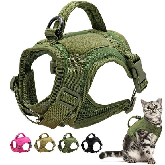 Pet Artist Adjustable Pet Cat Puppy Harness Vest No Pull with Handle for Small Dogs Chihuahua Yorkshire