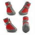 thumbnail image 1 of Pet Artist Dog Walking Shoes Anti-slip Winter Pet Boots Reflective Waterproof Warm Booties, 1 of 6