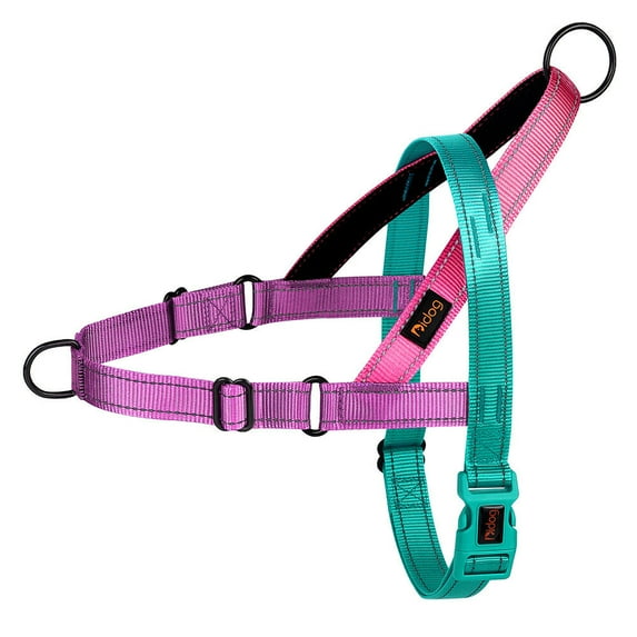 Pet Artist Durable Nylon Dog Harness No Pull with Handle Front Leading Adjustable Chest Strap Vest Reflective Quick Fit