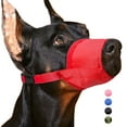 thumbnail image 1 of Pet Artist Durable Nylon Dog Muzzle Anti Bite Chew Bark Head Collar Dog Satety Mouth Cover, 1 of 4