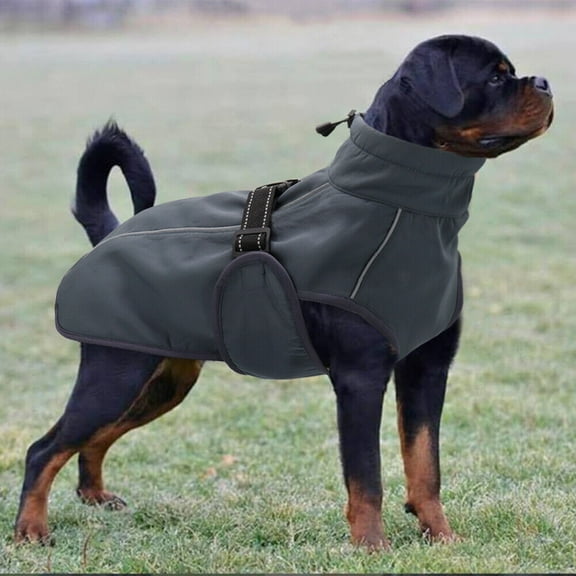 Pet Artist Large Dog Coats for Winter Reflective Waterproof Rottweiler Clothes Reflective Jackets