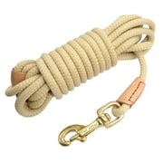 Pet Artist Long Dog & Horse Training Lunge Leash Webbing Line Leashes Recall Obedience Rope 10ft 16ft 33ft 66ft