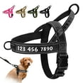 thumbnail image 1 of Pet Artist No Pull Dog Harness for Medium Large Dogs Reflective Personalized Name ID Strap Vest Front Leading, 1 of 8