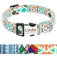 thumbnail image 1 of Pet Artist Nylon Personalized Dog Collar Durable Nylon Engraved Buckle Custom ID Name, 1 of 9