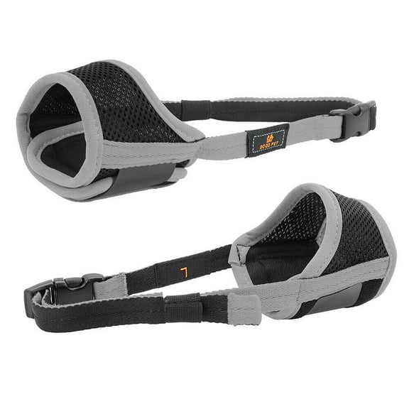 Pet Artist Pet Dog Adjustable Muzzle Stop Bark Bite Mesh Soft Safety Mouth Grooming Chewing